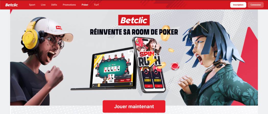 Betclic poker